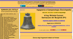 Desktop Screenshot of campanologia.it